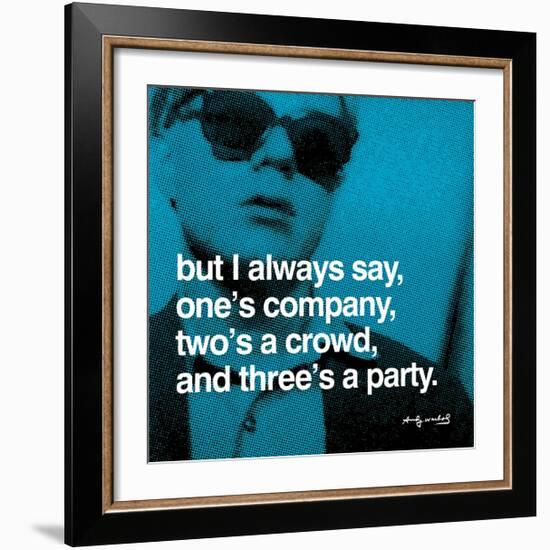 Three's a Party-null-Framed Giclee Print