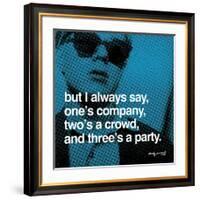 Three's a Party-null-Framed Giclee Print