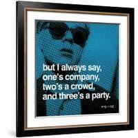 Three's a Party-null-Framed Giclee Print
