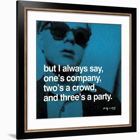 Three's a Party-null-Framed Giclee Print