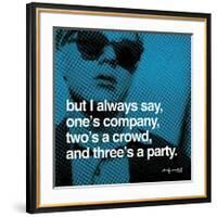Three's a Party-null-Framed Giclee Print