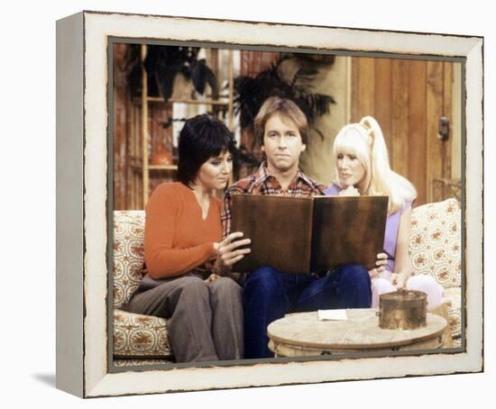 Three's Company-null-Framed Stretched Canvas