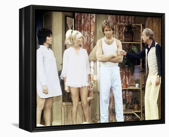 Three's Company-null-Framed Stretched Canvas