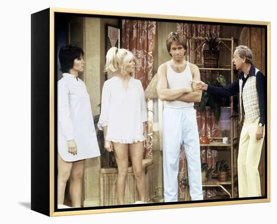 Three's Company-null-Framed Stretched Canvas