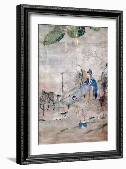 Three Sages of T'Ai Chi, Chinese, 17th or 18th Century-null-Framed Giclee Print