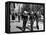 Three Sailors Walking on Fifth Avenue in Midtown-Alfred Eisenstaedt-Framed Premier Image Canvas