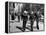 Three Sailors Walking on Fifth Avenue in Midtown-Alfred Eisenstaedt-Framed Premier Image Canvas