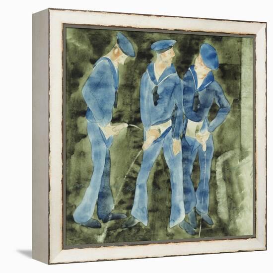 Three Sailors-Charles Demuth-Framed Premier Image Canvas