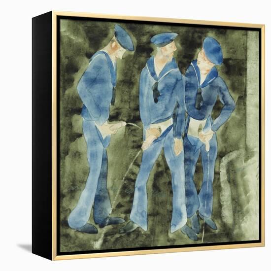 Three Sailors-Charles Demuth-Framed Premier Image Canvas