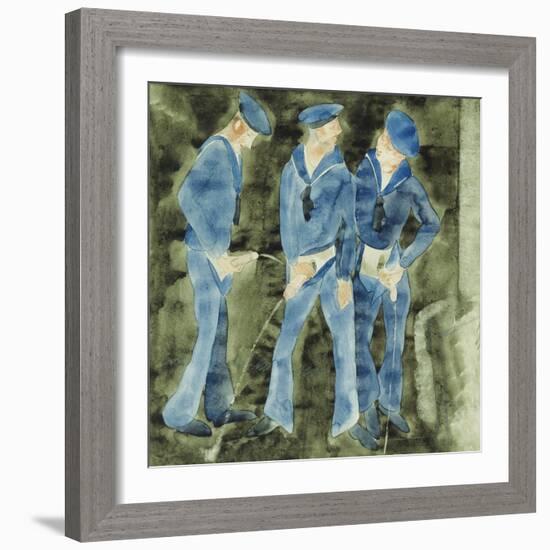 Three Sailors-Charles Demuth-Framed Giclee Print