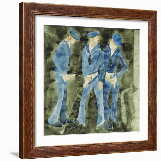 Three Sailors-Charles Demuth-Framed Giclee Print