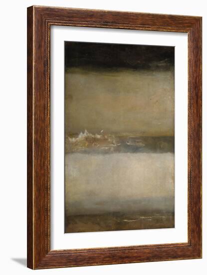 Three Seascapes-J. M. W. Turner-Framed Giclee Print