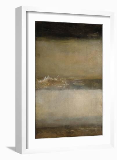 Three Seascapes-J. M. W. Turner-Framed Giclee Print