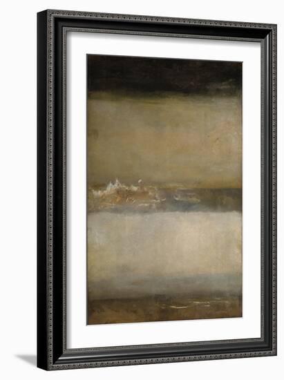 Three Seascapes-J. M. W. Turner-Framed Giclee Print