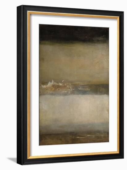Three Seascapes-J. M. W. Turner-Framed Giclee Print