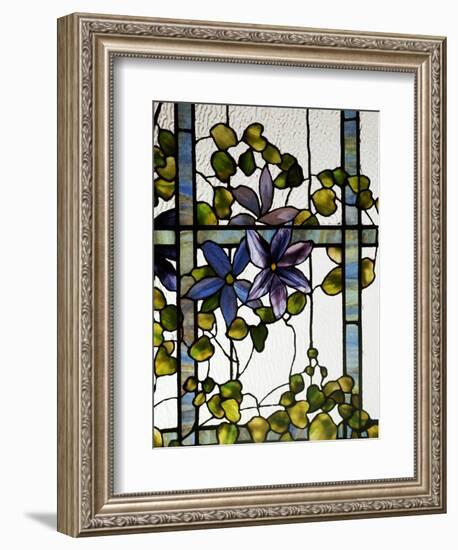 Three-Sectioned Skylight for the Harbel Manor, Akron, Ohio, circa 1915-Tiffany Studios-Framed Giclee Print