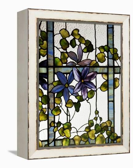 Three-Sectioned Skylight for the Harbel Manor, Akron, Ohio, circa 1915-Tiffany Studios-Framed Premier Image Canvas