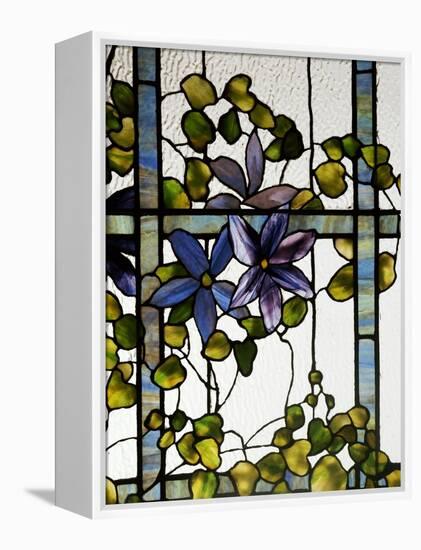 Three-Sectioned Skylight for the Harbel Manor, Akron, Ohio, circa 1915-Tiffany Studios-Framed Premier Image Canvas