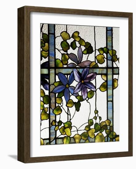 Three-Sectioned Skylight for the Harbel Manor, Akron, Ohio, circa 1915-Tiffany Studios-Framed Giclee Print