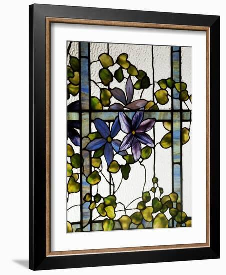 Three-Sectioned Skylight for the Harbel Manor, Akron, Ohio, circa 1915-Tiffany Studios-Framed Giclee Print