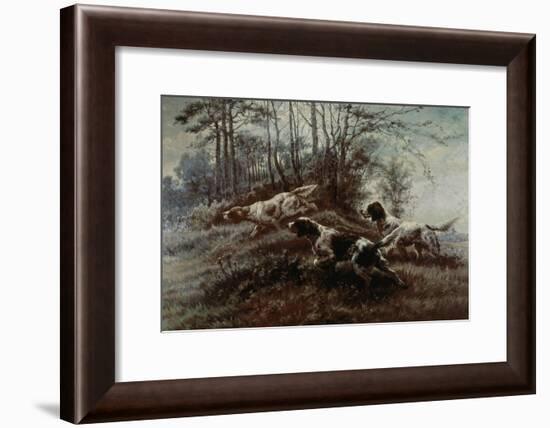 Three Setters Afield-Edmund Henry Osthaus-Framed Giclee Print