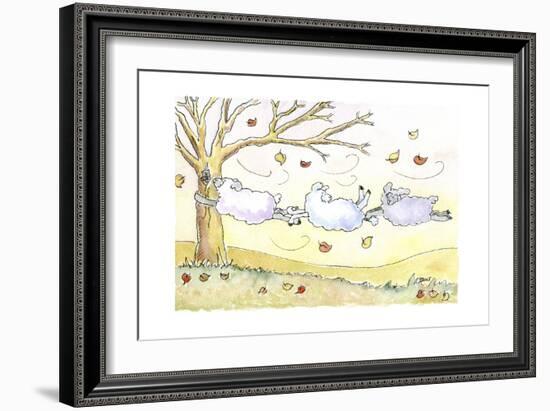 Three Sheep-Jennifer Zsolt-Framed Giclee Print