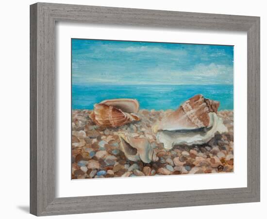 Three Shells-Cristiana Angelini-Framed Giclee Print