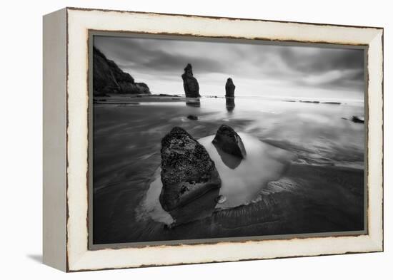 Three Sisters Beach-Yan Zhang-Framed Premier Image Canvas