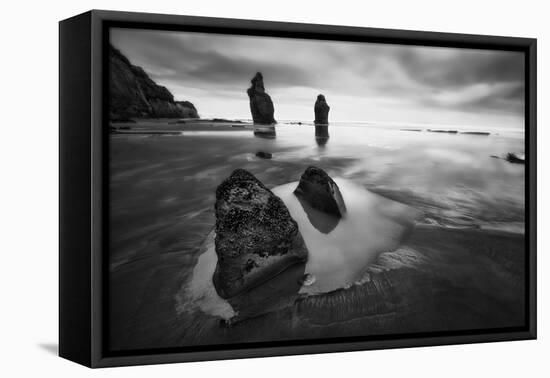 Three Sisters Beach-Yan Zhang-Framed Premier Image Canvas