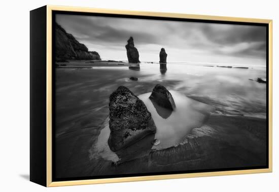Three Sisters Beach-Yan Zhang-Framed Premier Image Canvas