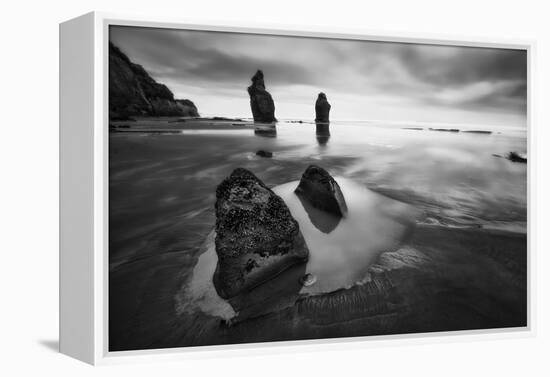 Three Sisters Beach-Yan Zhang-Framed Premier Image Canvas