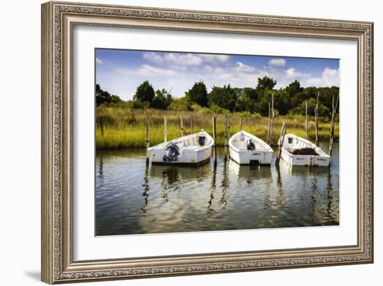 Three Small Boats I-Alan Hausenflock-Framed Photographic Print