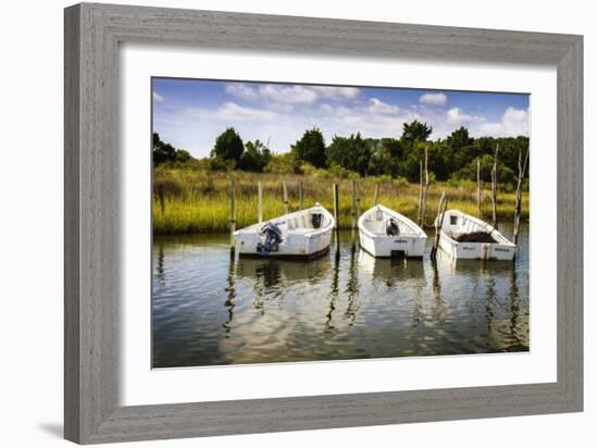 Three Small Boats I-Alan Hausenflock-Framed Photographic Print