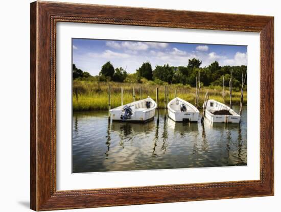 Three Small Boats I-Alan Hausenflock-Framed Photographic Print