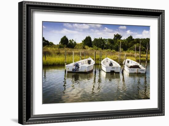 Three Small Boats I-Alan Hausenflock-Framed Photographic Print