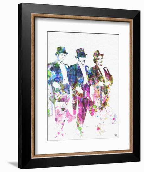 Three Stooges-NaxArt-Framed Art Print