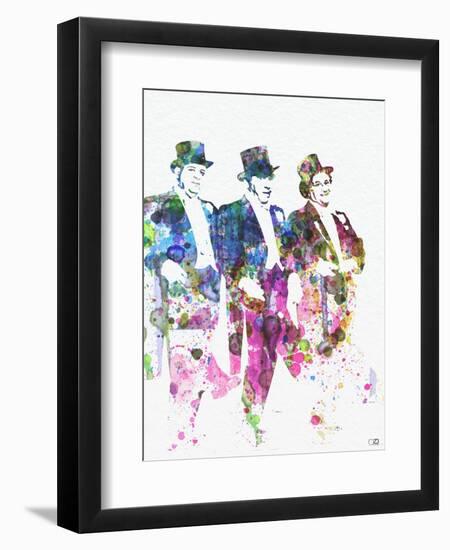 Three Stooges-NaxArt-Framed Art Print