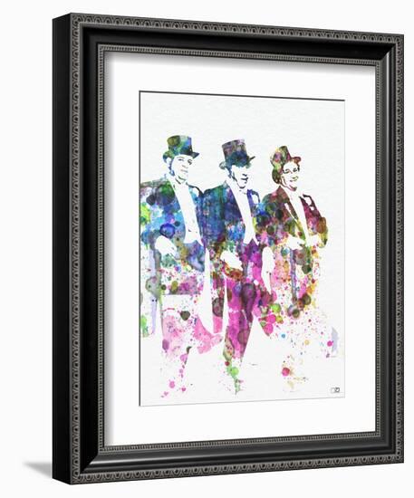 Three Stooges-NaxArt-Framed Art Print