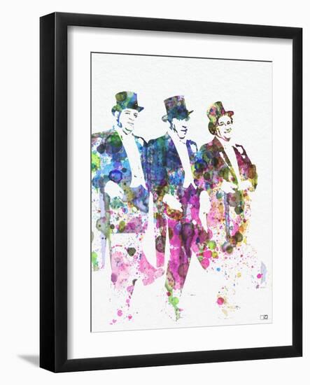 Three Stooges-NaxArt-Framed Art Print