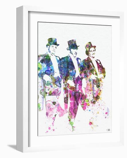 Three Stooges-NaxArt-Framed Art Print