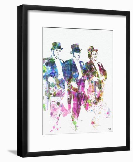 Three Stooges-NaxArt-Framed Premium Giclee Print
