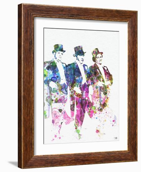 Three Stooges-NaxArt-Framed Premium Giclee Print