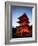 Three-Story Pagoda of Kiyomizu Temple (Kiyomizudera), Kyoto, Japan,-null-Framed Photographic Print