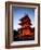 Three-Story Pagoda of Kiyomizu Temple (Kiyomizudera), Kyoto, Japan,-null-Framed Photographic Print