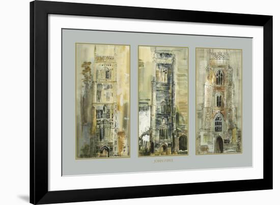 Three Suffolk Towers-John Piper-Framed Giclee Print