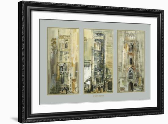 Three Suffolk Towers-John Piper-Framed Giclee Print