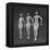 Three Sun Bathers Soaking Up Rays-Allan Grant-Framed Premier Image Canvas