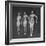 Three Sun Bathers Soaking Up Rays-Allan Grant-Framed Photographic Print