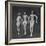 Three Sun Bathers Soaking Up Rays-Allan Grant-Framed Photographic Print