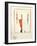 Three Suprematist Figures, C. 1921-2-Kazimir Severinovich Malevich-Framed Giclee Print